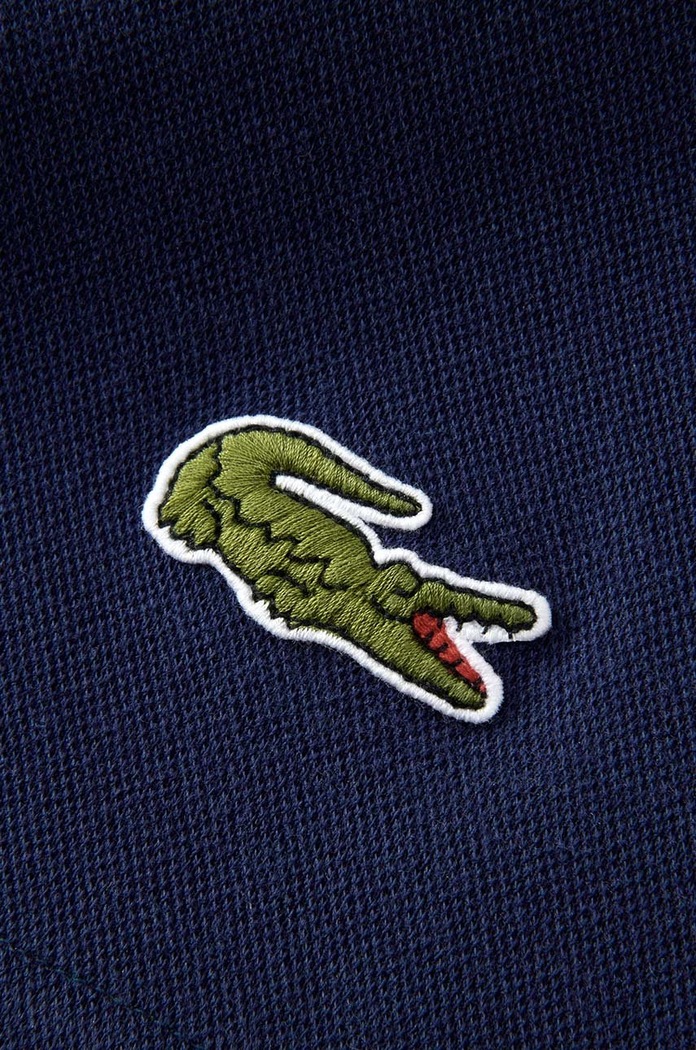 Памучно покривало Lacoste син 1003468