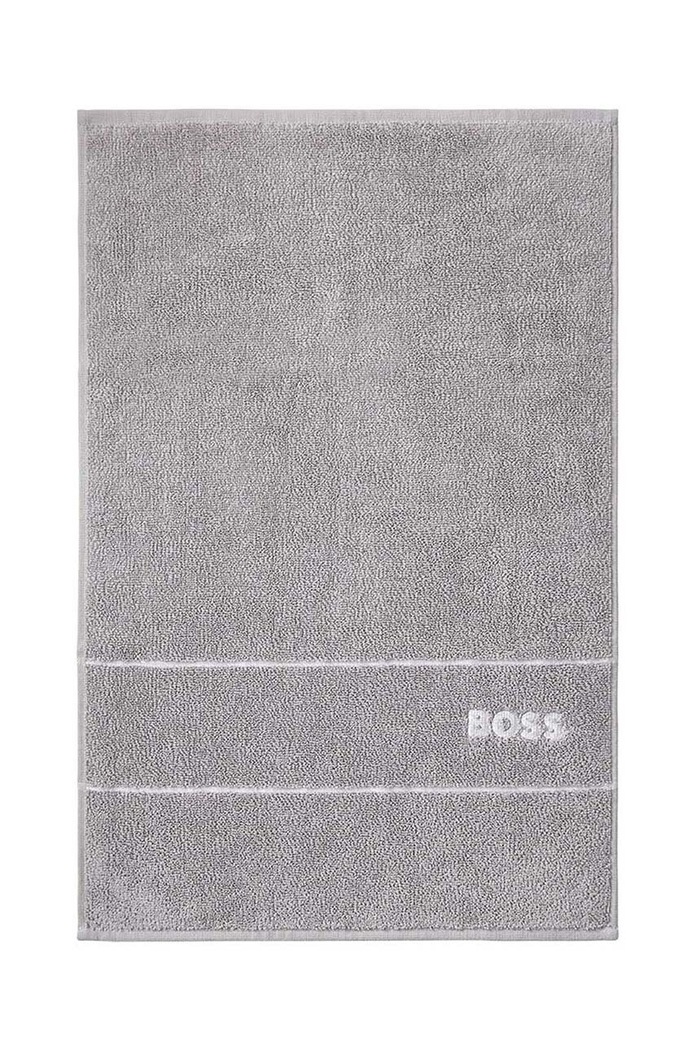 BOSS Prosop mic de bumbac 40 x 60 cm gri 1011432