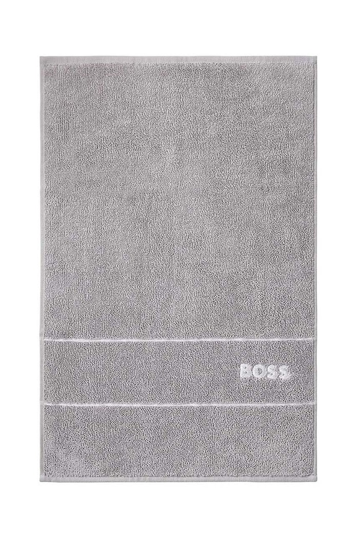 BOSS Prosop mic de bumbac 40 x 60 cm gri 1011432