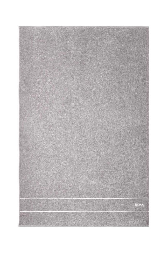 Velký bavlněný ručník BOSS 100 x 150 cm šedá 1011435.