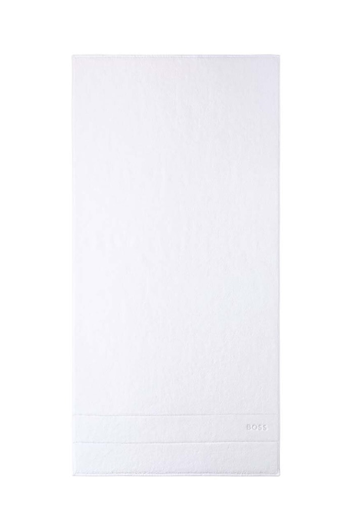 BOSS średni ręcznik bawełniany 70 x 140 cm szary 1011453