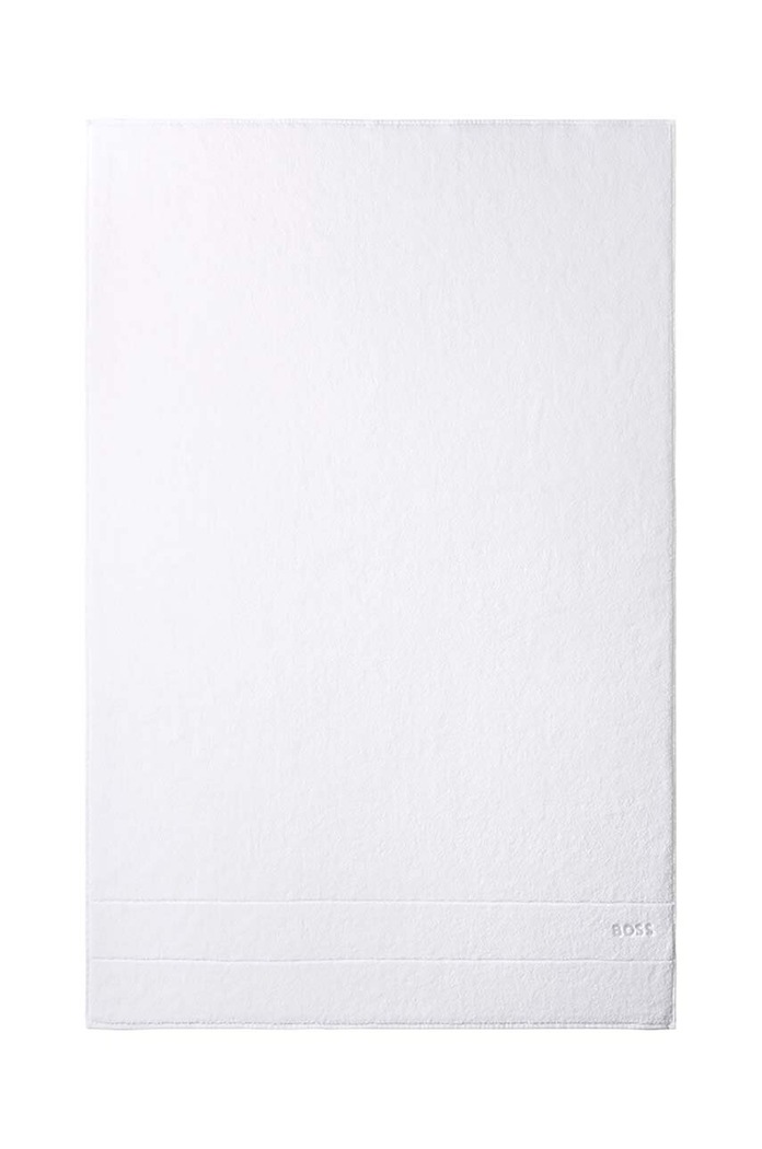 Veliki pamučni ručnik BOSS 100 x 150 cm siva 1011454