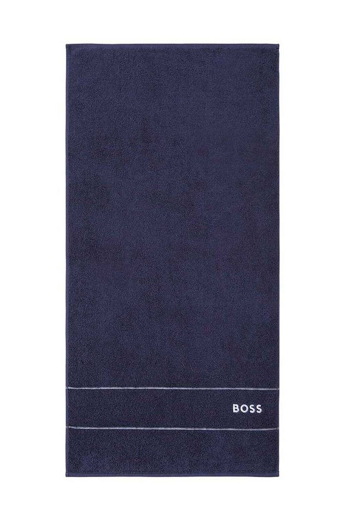 Mali pamučni ručnik BOSS 50 x 100 cm mornarsko plava 1011472