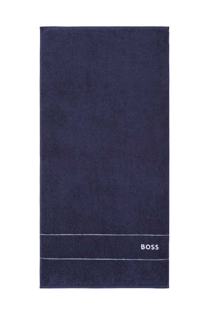 Mali pamučni ručnik BOSS 50 x 100 cm mornarsko plava 1011472