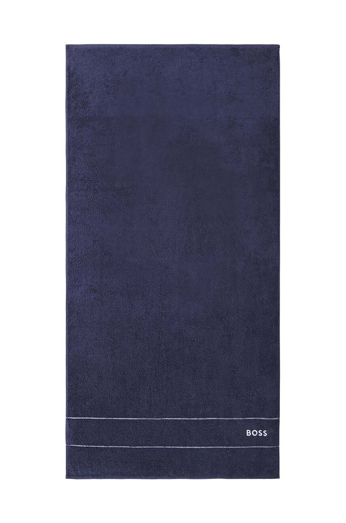 BOSS średni ręcznik bawełniany 70 x 140 cm granatowy 1011473