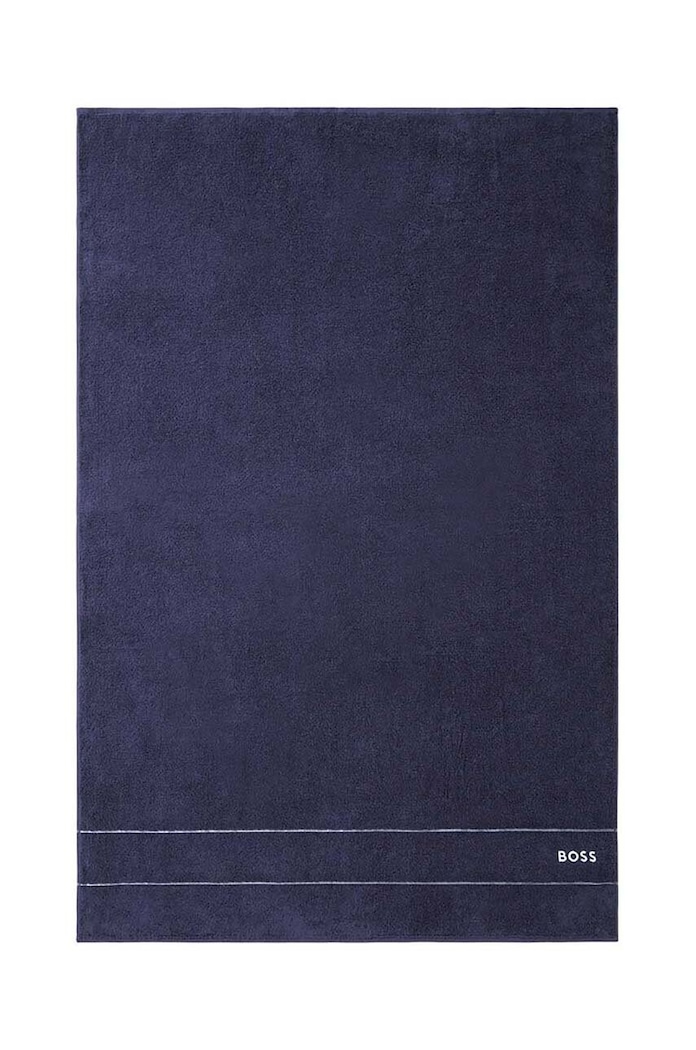 BOSS duży ręcznik bawełniany 100 x 150 cm granatowy 1011474