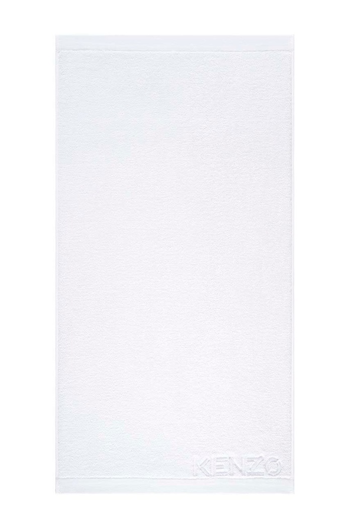 Kenzo duży ręcznik bawełniany 92 cm x 150 cm biały 875592