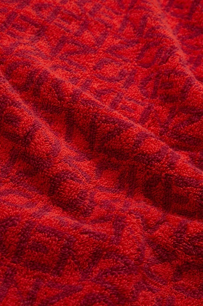 Kenzo duży ręcznik bawełniany 90 x 150 cm 1007244 czerwony