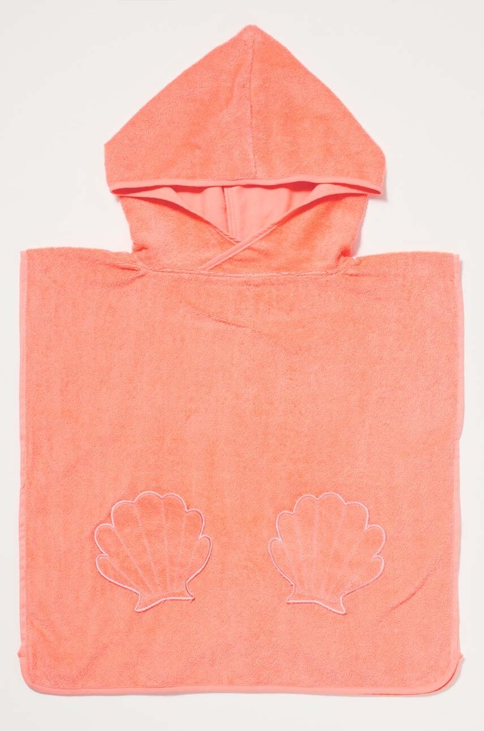 Παιδική πετσέτα θαλάσσης SunnyLife Hooded Towel πορτοκαλί S3VBHTOT