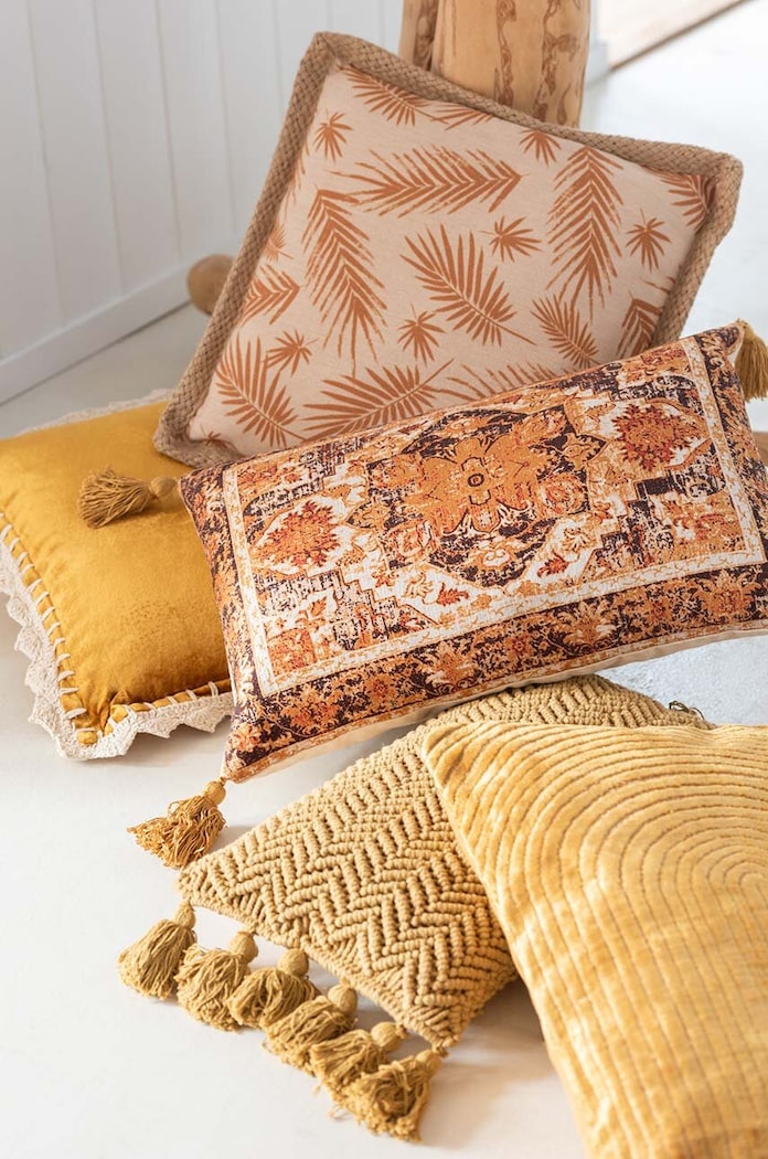 Salon i sypialnia J-Line poduszka ozdobna Vintage 12894 multicolor