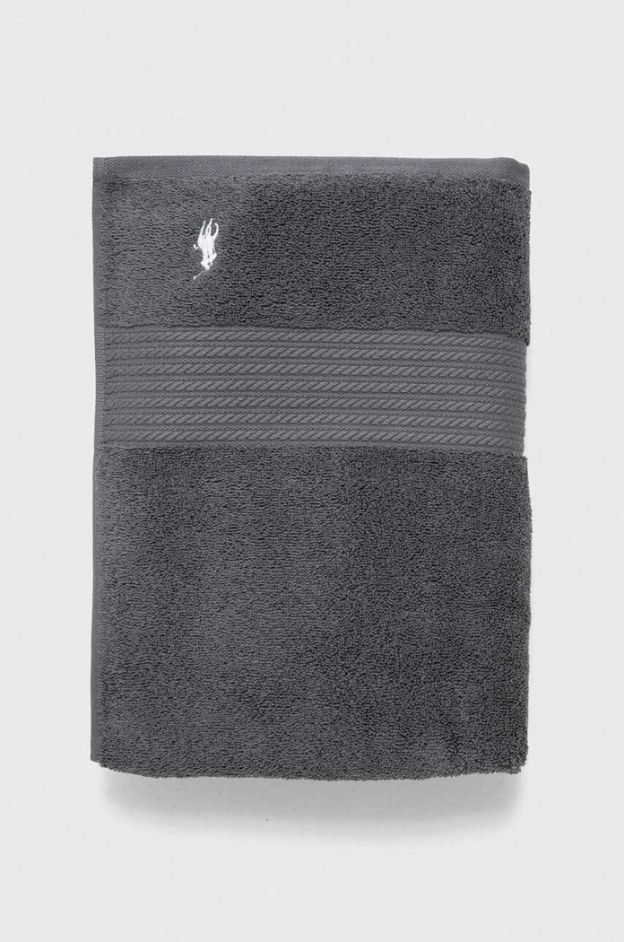 Kopalnica Velika bombažna brisača Ralph Lauren Bath Towel Player 1007547 siva