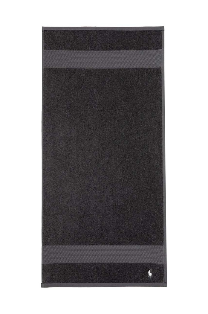 Ralph Lauren średni ręcznik bawełniany Handtowel Player szary 1007545