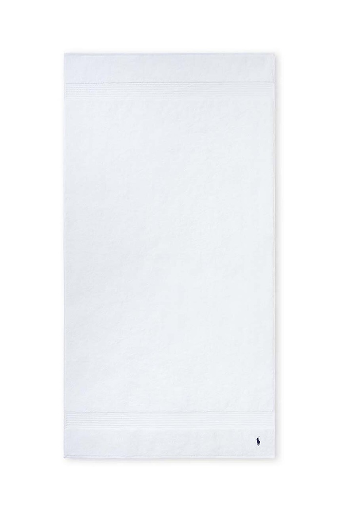 Μεγάλη βαμβακερή πετσέτα Ralph Lauren Bath Towel Player λευκό 838547