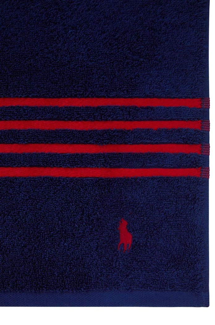 Ralph Lauren duży ręcznik bawełniany Bath Towel Travis 964734 granatowy AA00