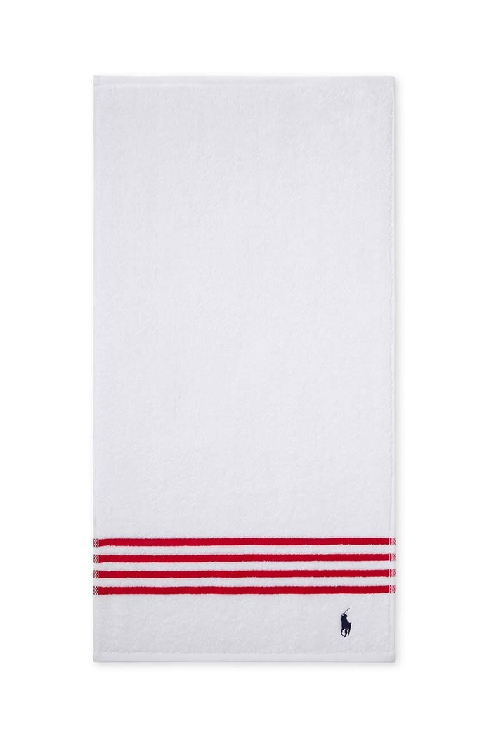 Ralph Lauren Mały ręcznik bawełniany Guest Towel Travis 40 x 75 cm biały 964723