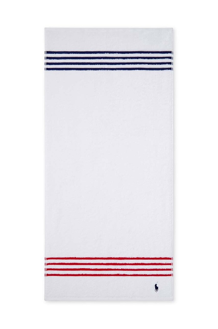 Μεσαία βαμβακερή πετσέτα Ralph Lauren Handtowel Travis λευκό 964726