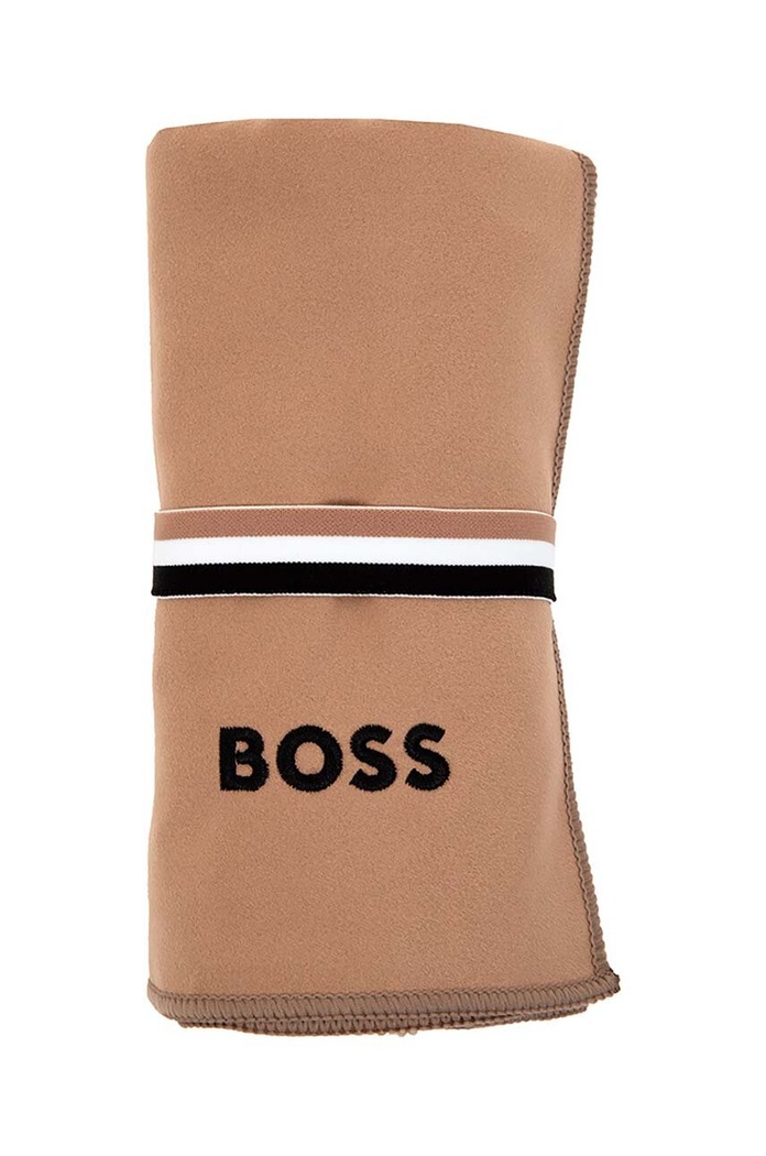 Fürdőszoba Hugo Boss törölköző Microfibre Handtowel 1027749 sárga