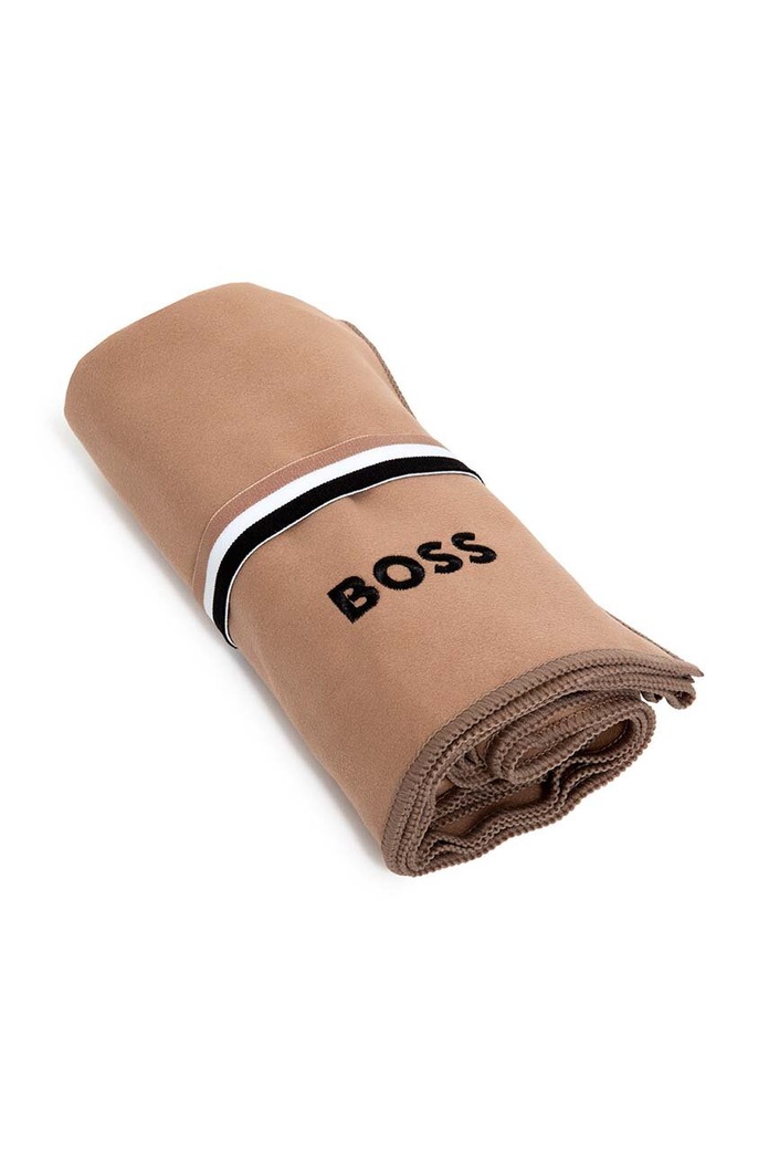 Hugo Boss törölköző Microfibre Handtowel sárga 1027749