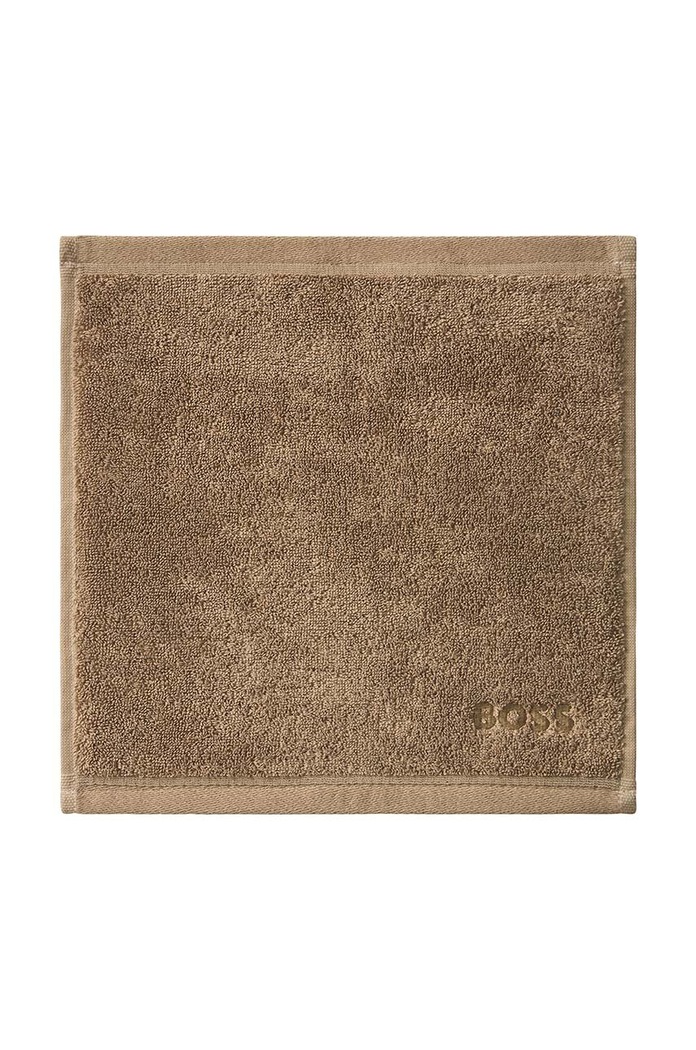 Μικρή βαμβακερή πετσέτα Hugo Boss Wash Towel Loft κίτρινο 1008812