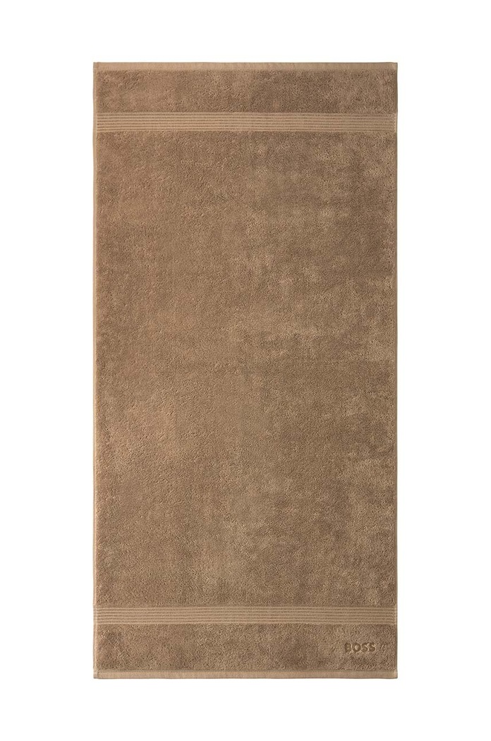 Velký bavlněný ručník HUGO BOSS Bath Sheet Loft 100 x 150 cm žlutá 1008816