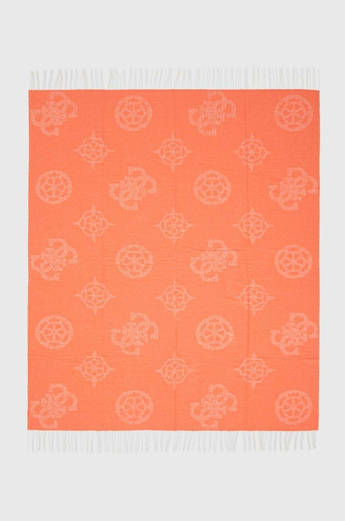 Odeja Guess 130 x 170 cm XBPEON.P3203 oranžna AA00