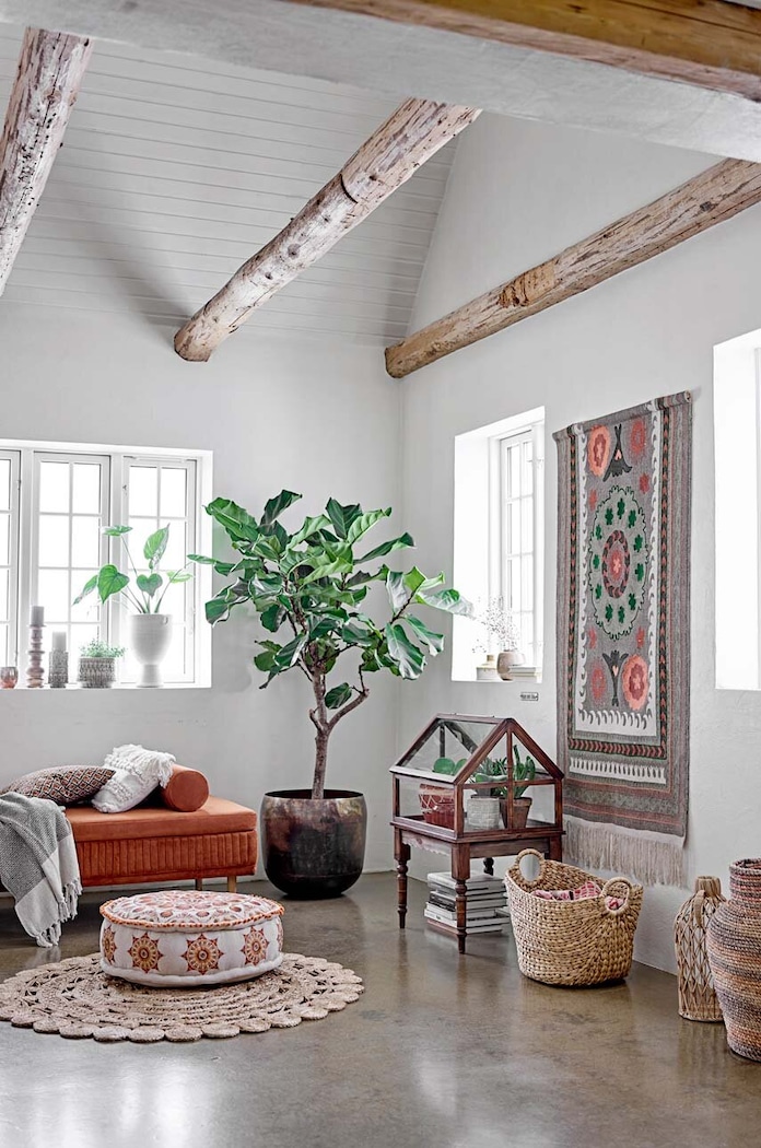 Obývacia izba a spálňa Prehoz Bloomingville 160 x 130 cm 14208833 viacfarebná