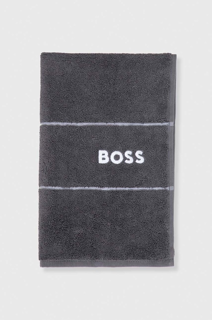 Bavlněný ručník BOSS 40 x 60 cm 1011412 šedá AA00