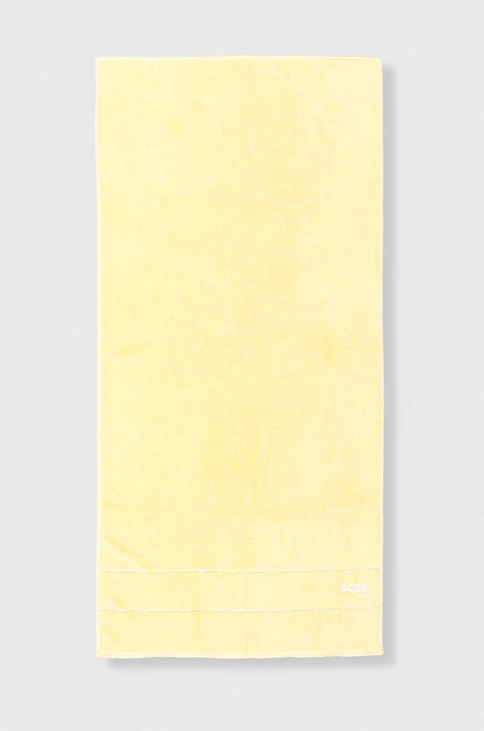 BOSS pamut törölköző 70 x 140 cm sárga 1011520