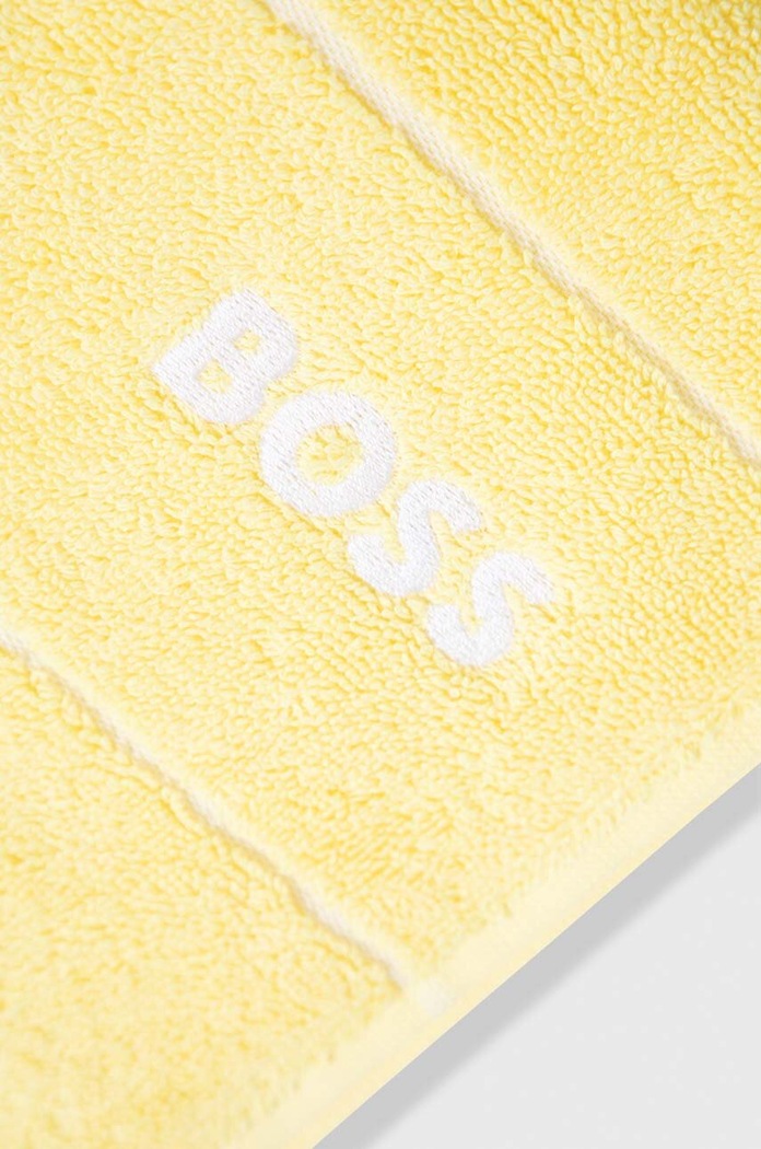 Koupelna Malý bavlněný ručník BOSS PLAIN 50 x 100 cm 1011519 žlutá