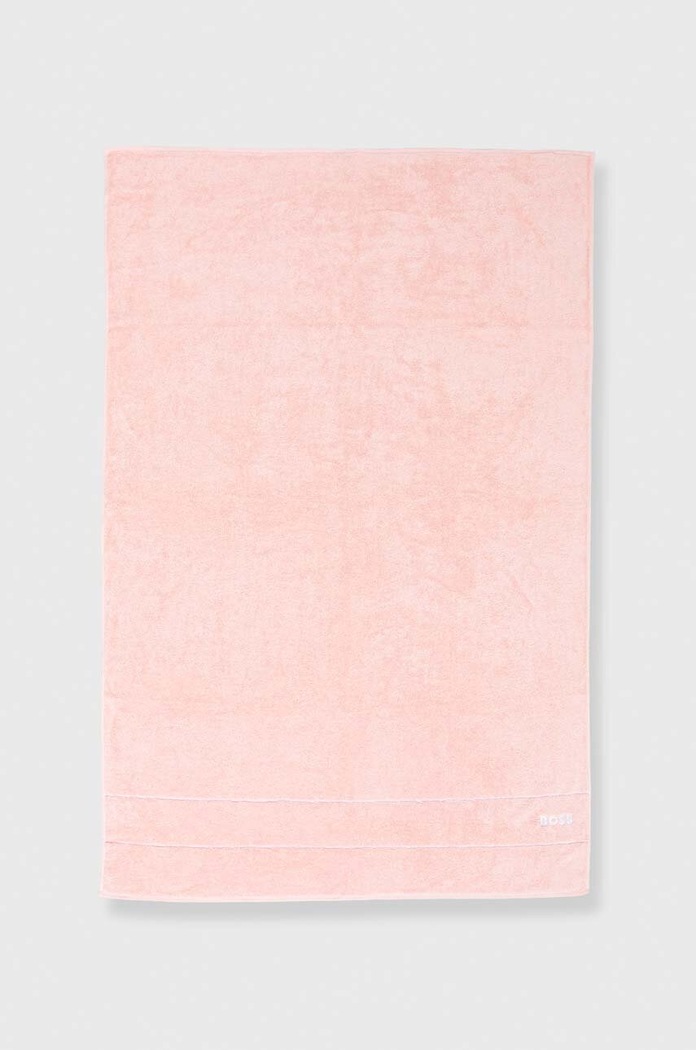 Velký bavlněný ručník BOSS PLAIN 100 x 150 cm růžová 1011503
