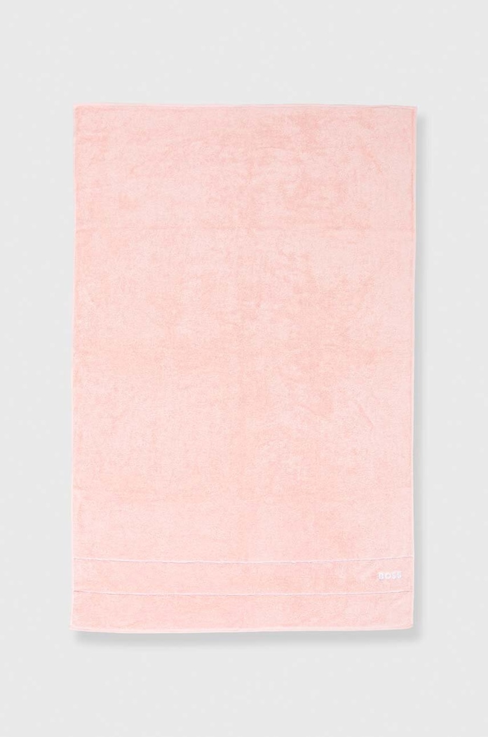 Velký bavlněný ručník BOSS PLAIN 100 x 150 cm růžová 1011503