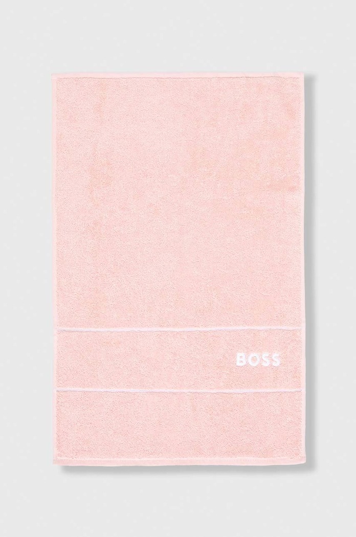 Malý bavlněný ručník BOSS 40 x 60 cm růžová 1011500
