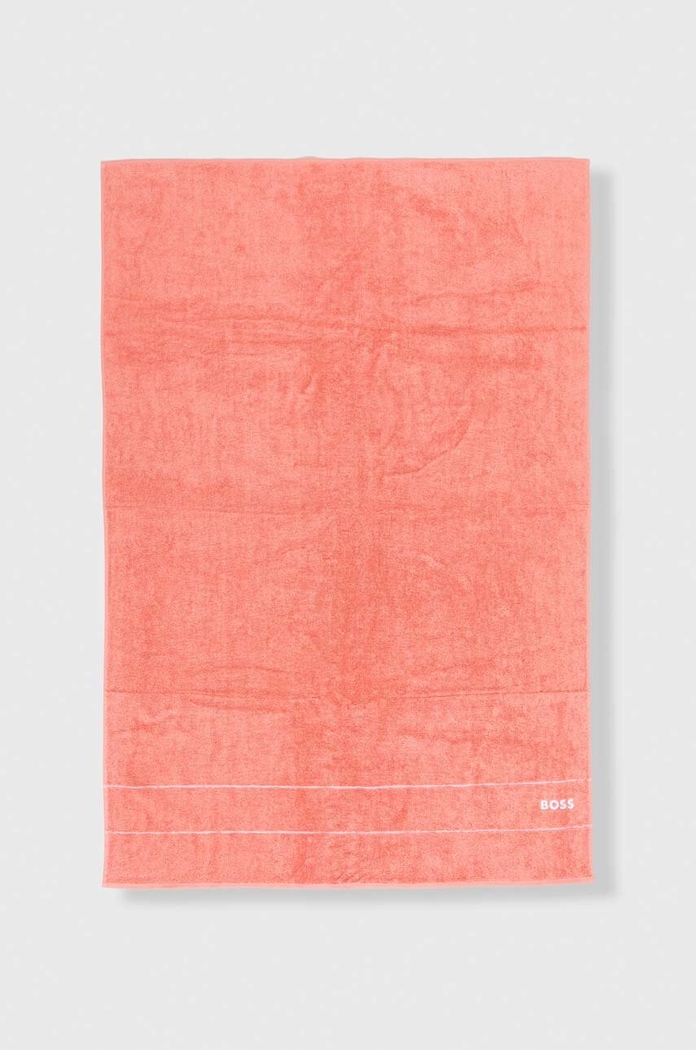 Velký bavlněný ručník BOSS PLAIN 100 x 150 cm oranžová 1011514