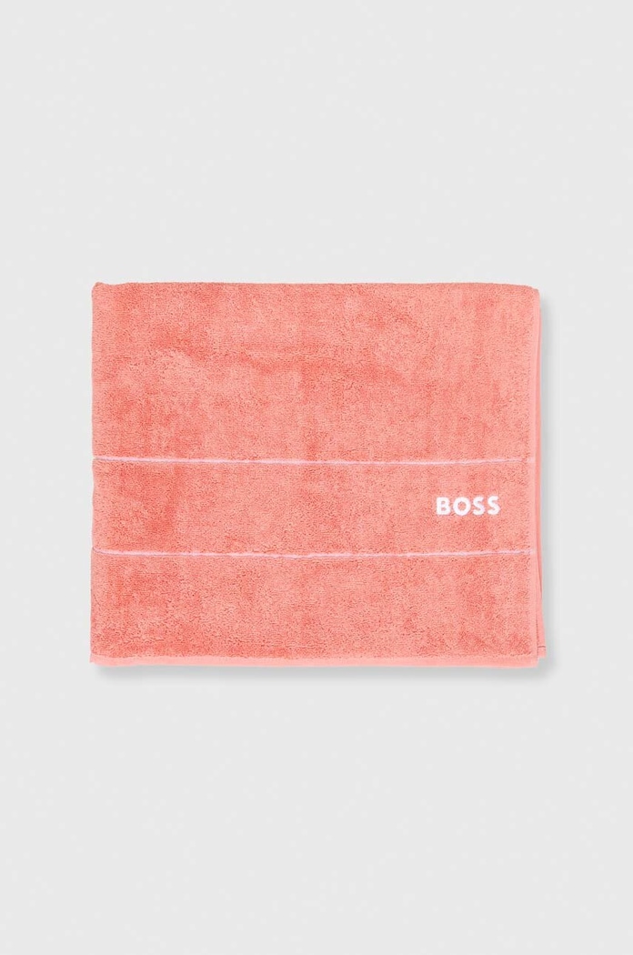 Velký bavlněný ručník BOSS PLAIN 100 x 150 cm 1011514 oranžová AA00