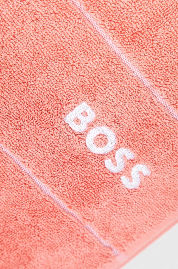 Koupelna Velký bavlněný ručník BOSS PLAIN 100 x 150 cm 1011514 oranžová