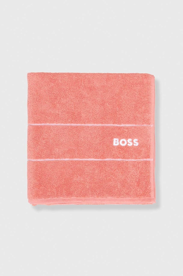 BOSS prosop mediu din bumbac PLAIN 70 x 140 cm 1011513 portocaliu AA00