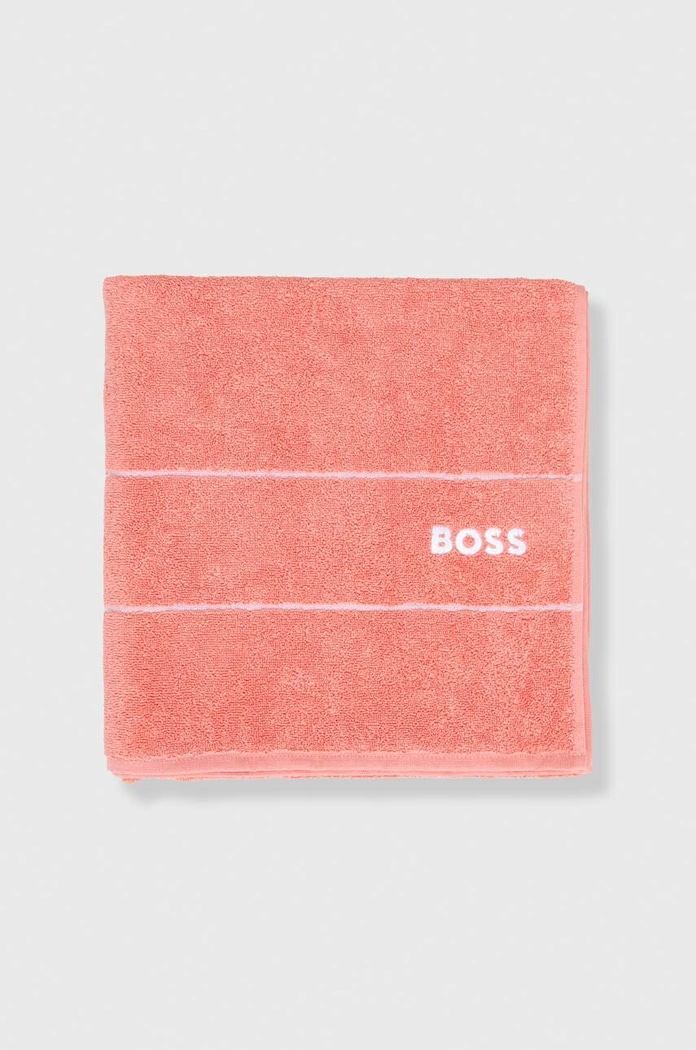 BOSS prosop mediu din bumbac PLAIN 70 x 140 cm 1011513 portocaliu AA00