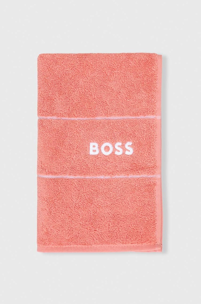 Malý bavlněný ručník BOSS PLAIN 40 x 60 cm 1011511 oranžová AA00