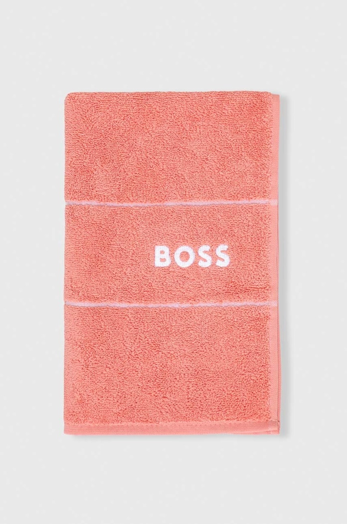 Malý bavlněný ručník BOSS PLAIN 40 x 60 cm 1011511 oranžová AA00