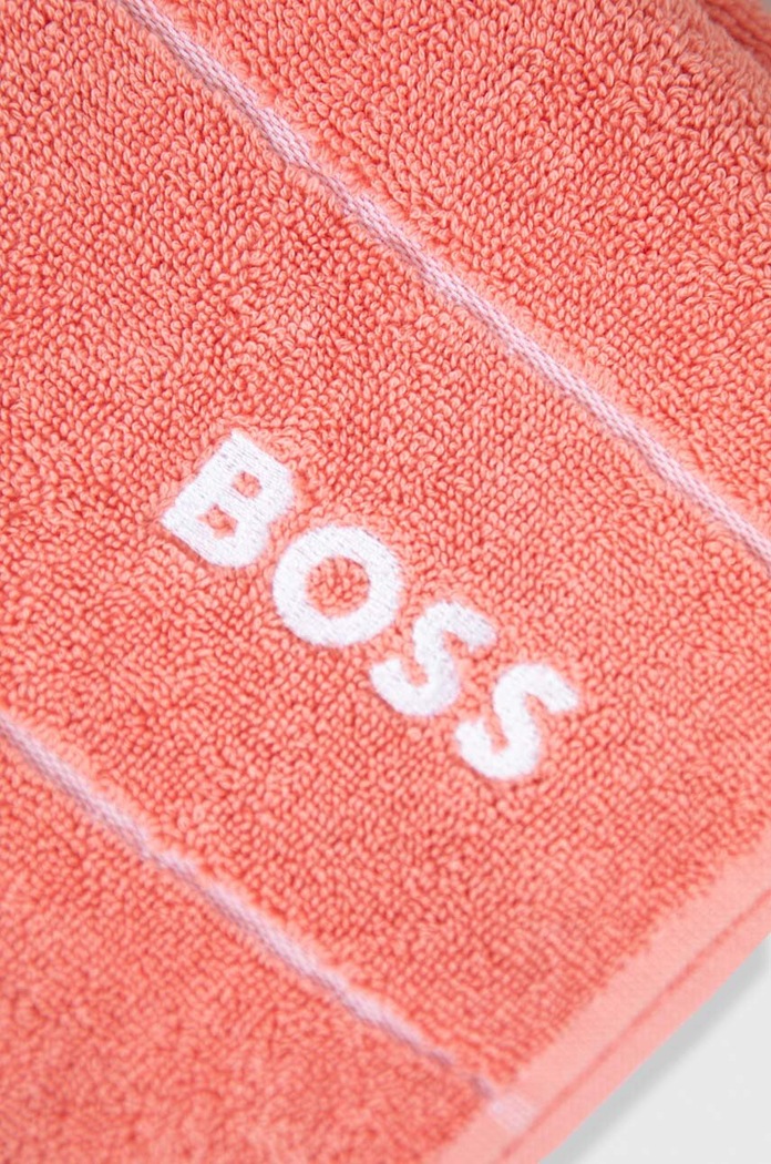 Koupelna Malý bavlněný ručník BOSS 50 x 100 cm 1011512 oranžová