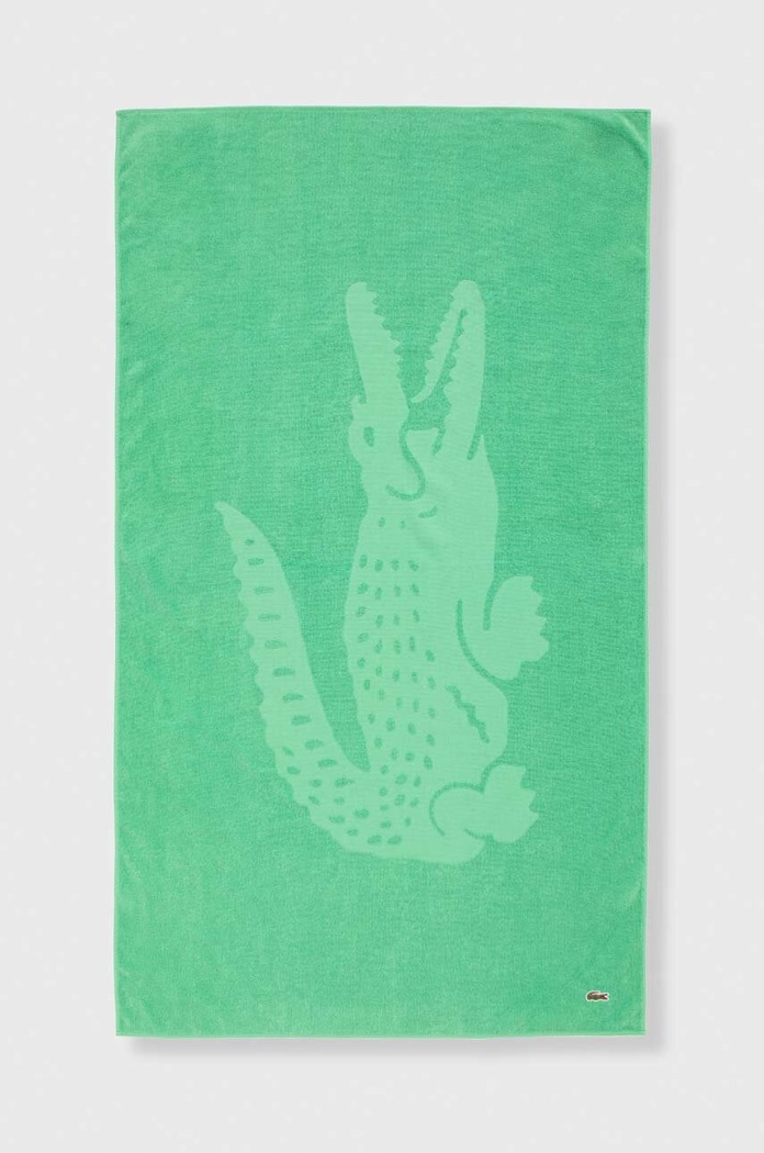 Lacoste prosop de plaja 90 x 160 cm verde 1028762
