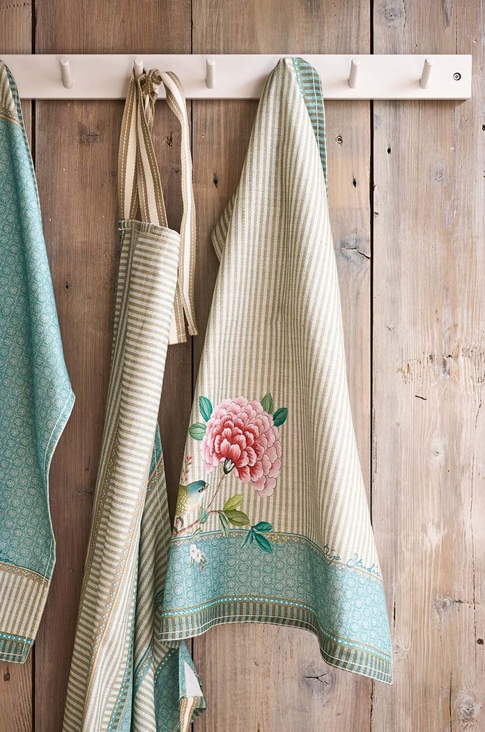 Bucătărie și bar Pip Studio șorț de bucătărie din bumbac Blushing Birds 51030026 multicolor