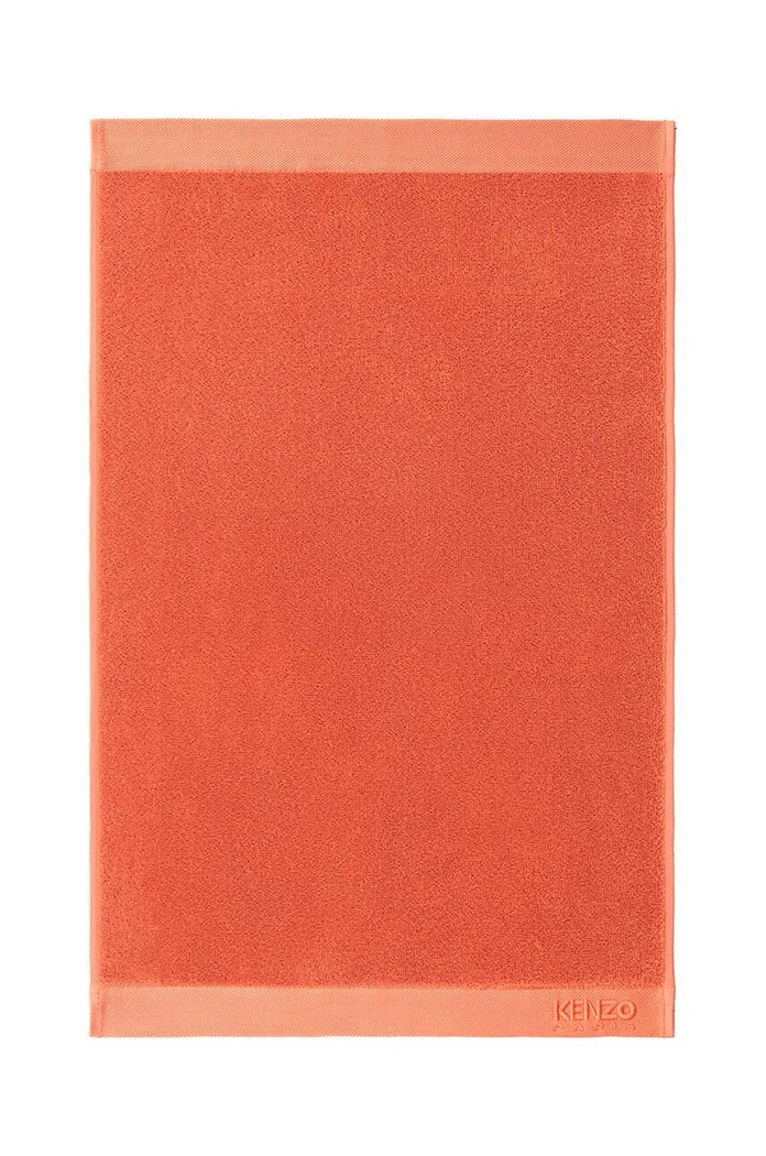 Kenzo ręcznik bawełniany KZICONIC 55 x 100 cm pomarańczowy 1032224
