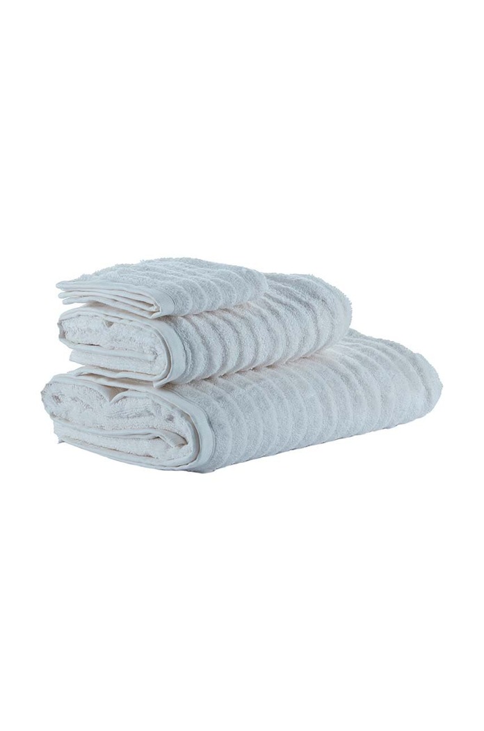 Bahne mały ręcznik bawełniany Wave 50x100 cm 4981643 biały AA00