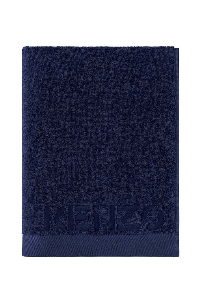Kenzo mały ręcznik bawełniany Iconic Navy 45x70 cm granatowy 1033182