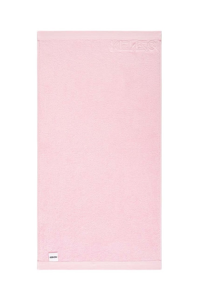 Malý bavlněný ručník Kenzo Iconic Rose2 55x100 cm 1033190 růžová AA00