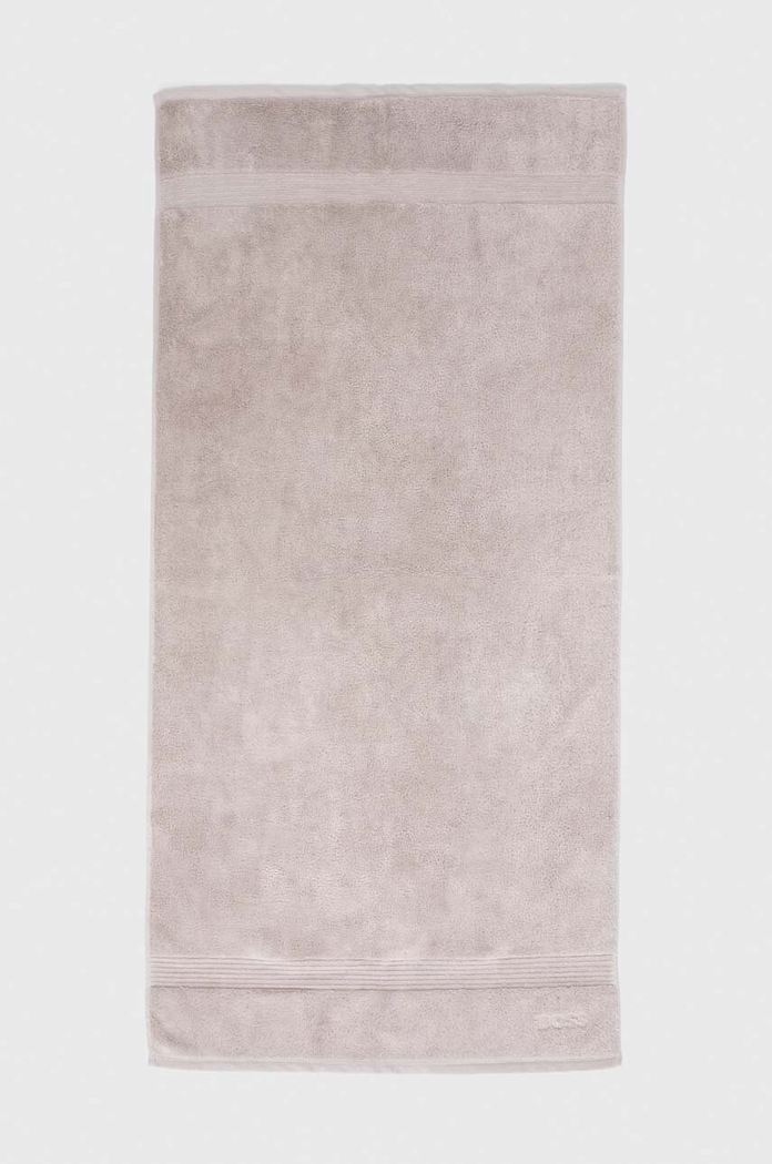 BOSS średni ręcznik bawełniany 70 x 140 cm szary 1013452