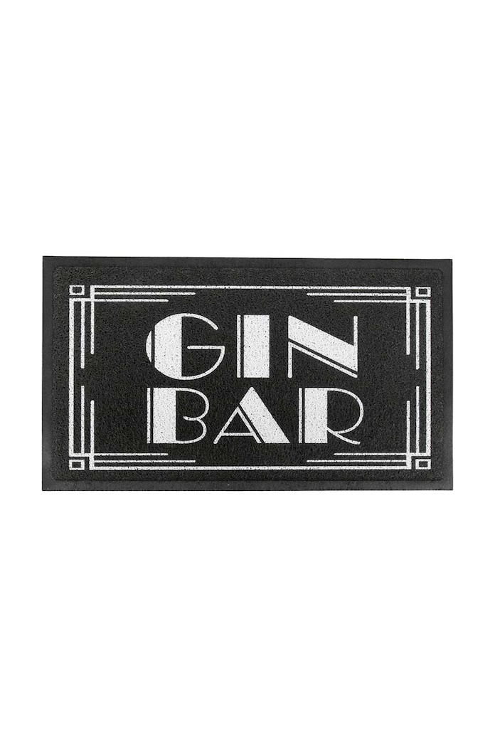Rohožka Artsy Doormats 70 x 40 cm čierna DMB.GINBAR.7040