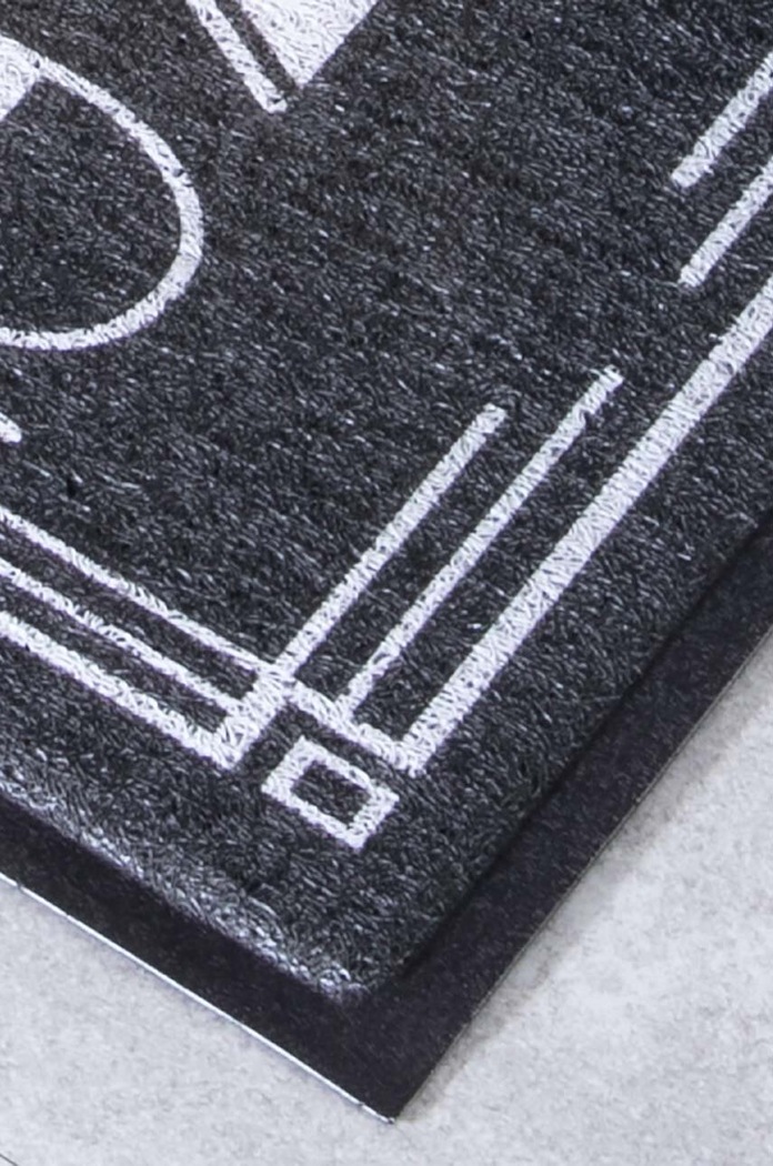 Obývacia izba a spálňa Rohožka Artsy Doormats 70 x 40 cm DMB.GINBAR.7040 čierna