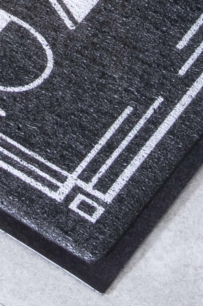 Obývacia izba a spálňa Rohožka Artsy Doormats 70 x 40 cm DMB.GINBAR.7040 čierna
